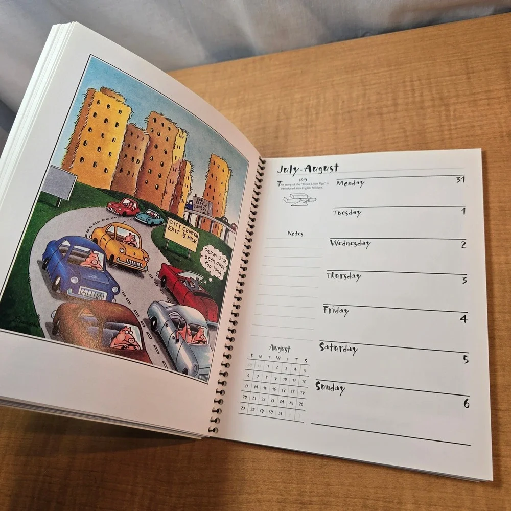 2000 THE FAR SIDE  Millennium Desk Calendar‎ by Gary Larson BRAND NEW